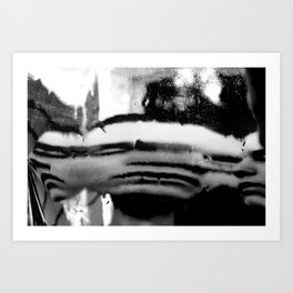 Distorted - Black and White Photography Art Print