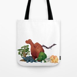 Dinosaur Party Tote Bag