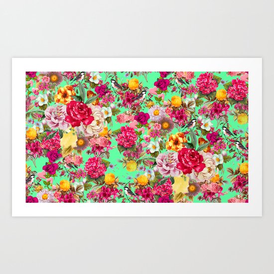 Floral Pattern Art Print