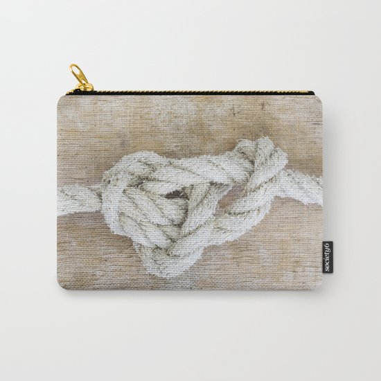 Knot on driftwood Carry-All Pouch