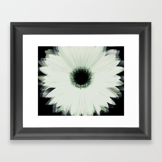 Into the Flower Framed Art Print