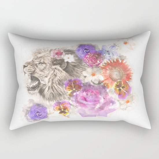 Lion Spirit Rectangular Pillow