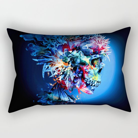 Skull Rectangular Pillow