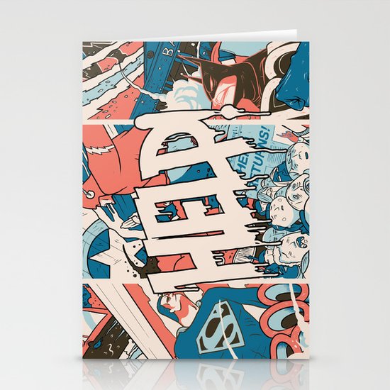 Save us. Stationery Cards