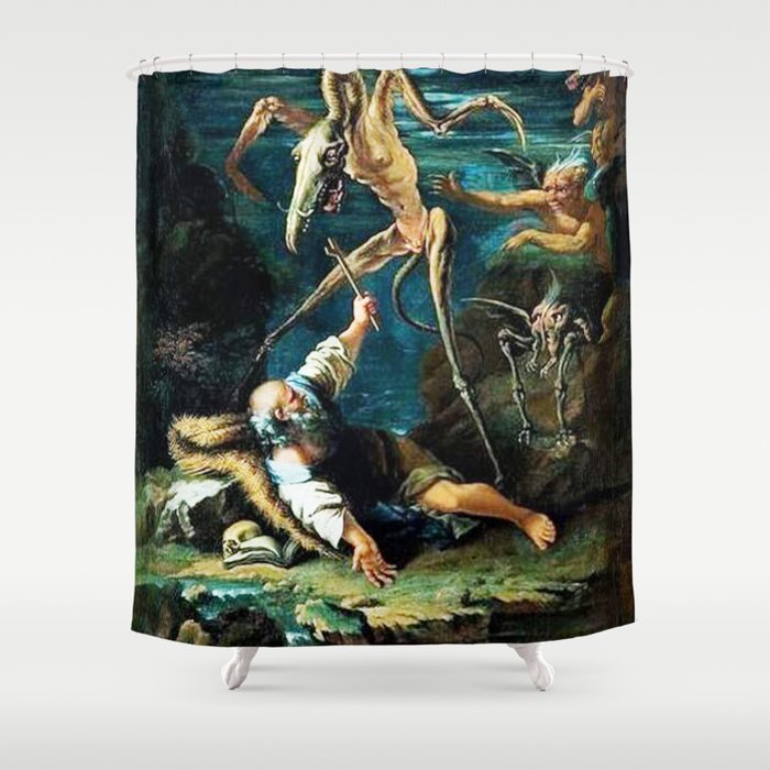 The horror! Shower Curtain