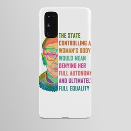 A Woman's Body is Full Equality Android Case