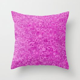 PURPLE MASHED UP. Throw Pillow