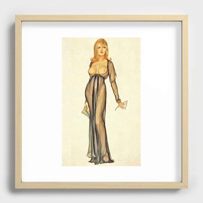 Pin up Girl It's a Maidenform or Blonde Champagne to Frame or for Paper  Arts PSS 4798 -  Canada