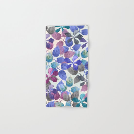 watercolor Botanical garden II Hand & Bath Towel