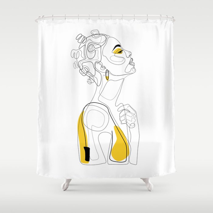 Bantu Beauty Shower Curtain