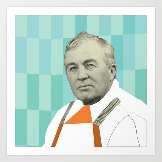 Dr. Spaceman Art Print