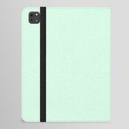 Small Mint Green Honeycomb Bee Hive Geometric Hexagonal Design iPad Folio Case