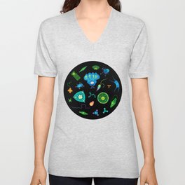 Phytoplankton V Neck T Shirt