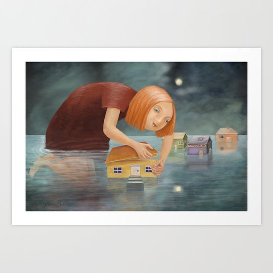 Inquisitive Art Print
