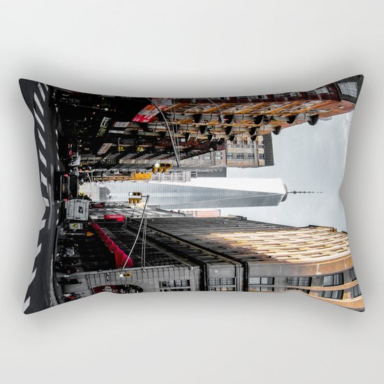 Lower Manhattan One WTC Rectangular Pillow
