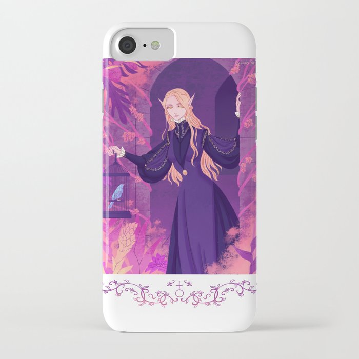 Fantasy elf woman 5 iPhone Case