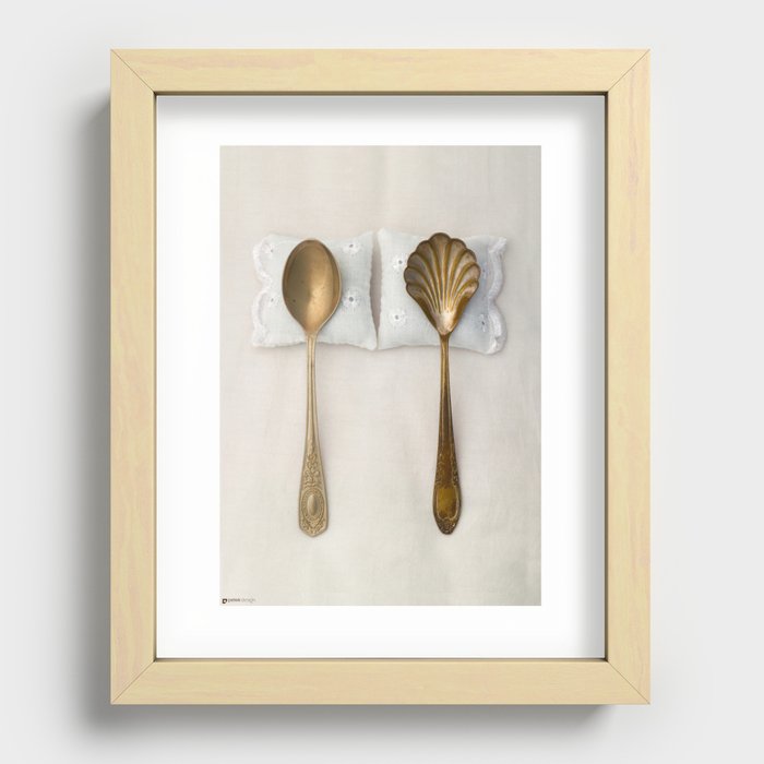 The Art of Spooning #2 Recessed Framed Print