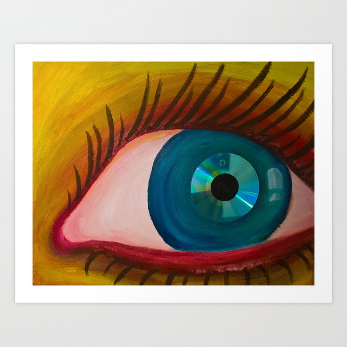 Eye Disco Art Print