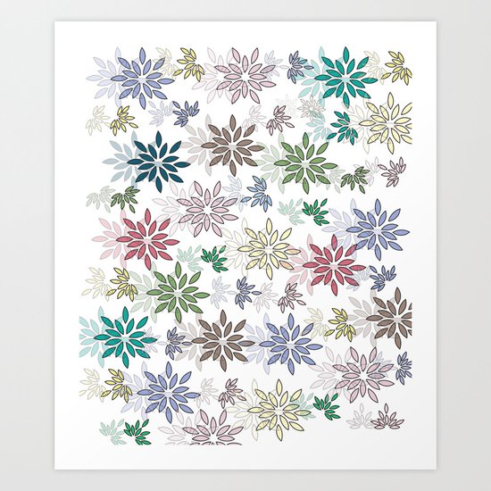 flowers Art Print