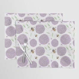 Allium & Honeybee Placemat