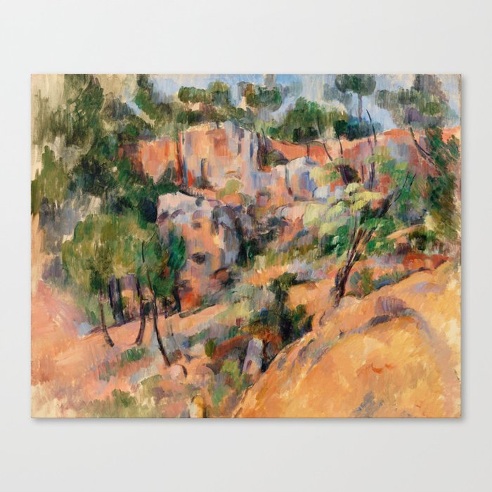 Paul Cézanne - Bibémus Canvas Print