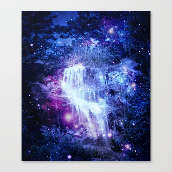 Magical Waterfall Canvas Print