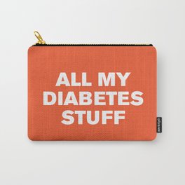 All My Diabetes Stuff (Flame) Carry-All Pouch
