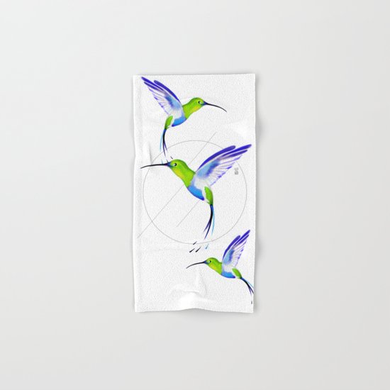 Under the Sign of Colibri Hand & Bath Towel