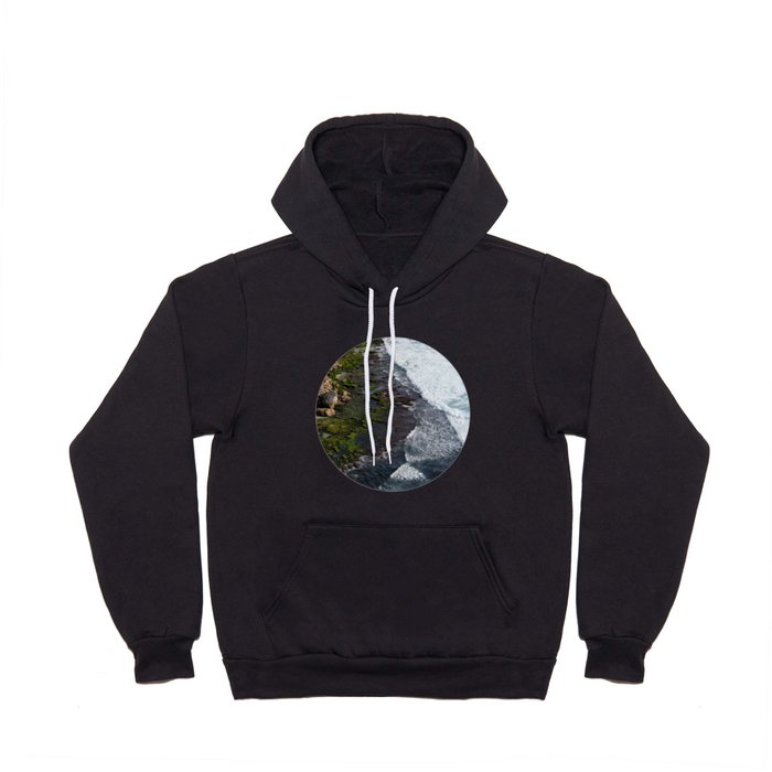 Ocean Waves At The Seashore Hoody