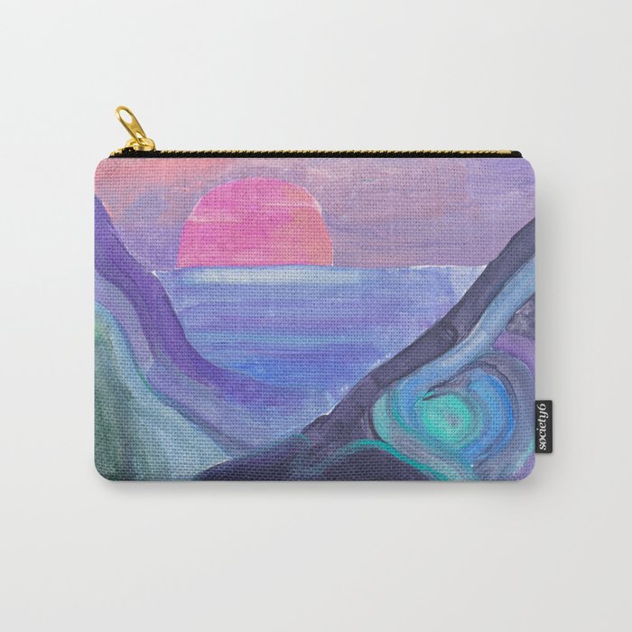 Pink Moon Carry-All Pouch