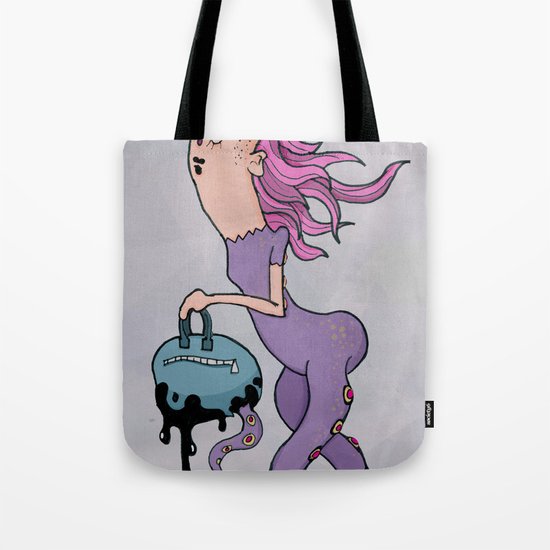 My wife is strange Tote Bag
