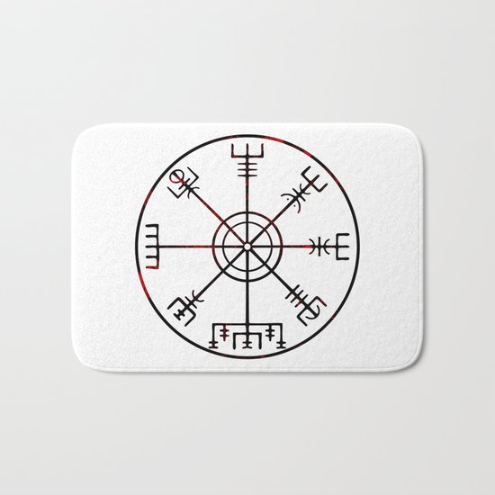 Vegvísir Bath Mat