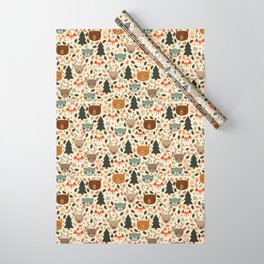 Woodland Creatures Wrapping Paper