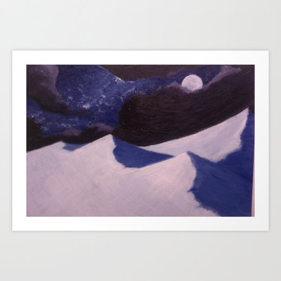 Mountains Art Print