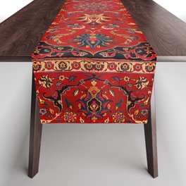 Antique Persian Rug Table Runner