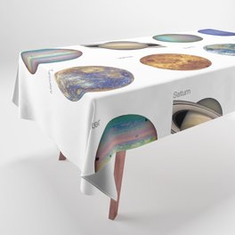 Planets solar system Tablecloth