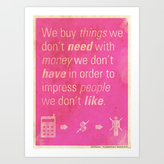 The American Dream Art Print
