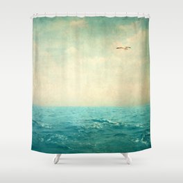 Beach Scene Shower Curtain