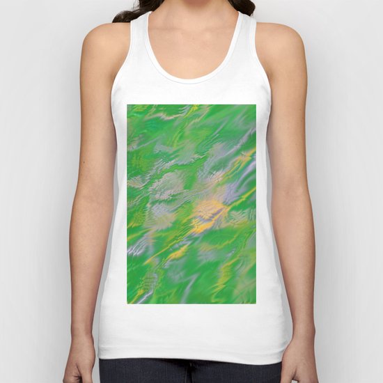 Pearl Green Water Unisex Tank Top