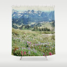Wildflower Meadow Shower Curtain