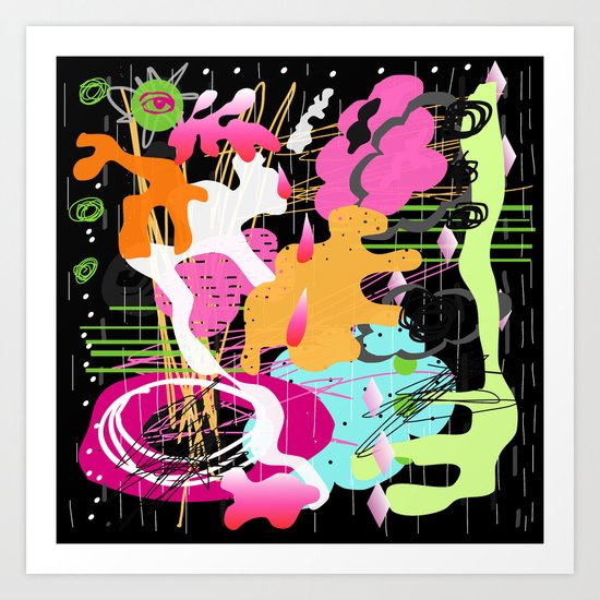 Splat Rx Art Print