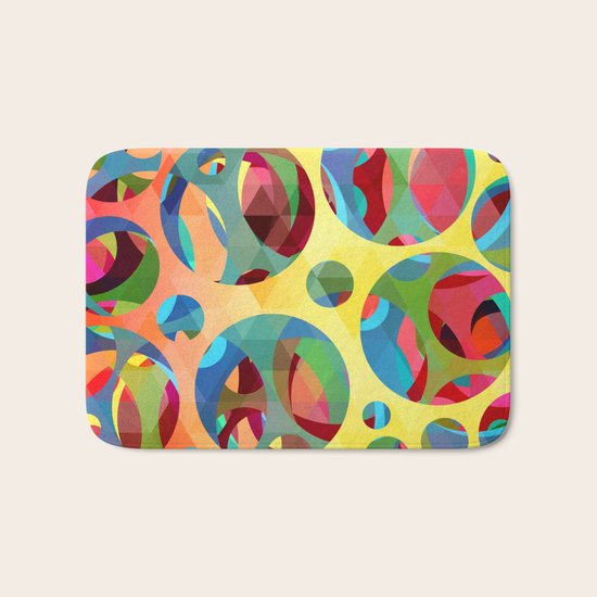 modern art Bath Mat