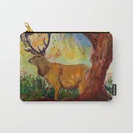 Forest Deer Painting  Carry-All Pouch