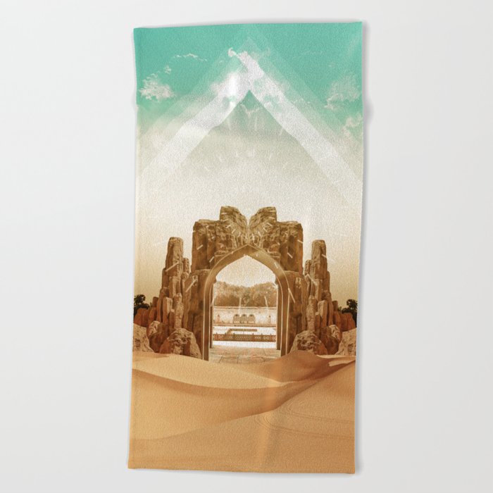 Desert Portal Beach Towel