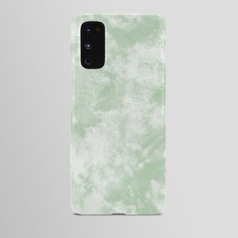 Sage Green Tie Dye Abstract Pattern Android Case