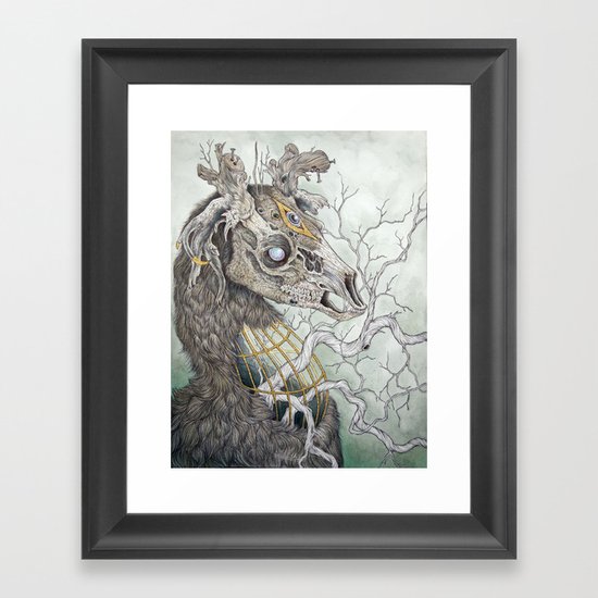 Forgotten Haunts, as a print Framed Art Print