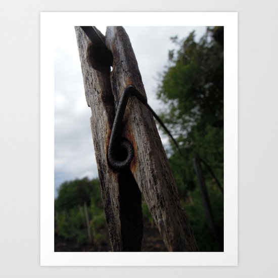 Peg Art Print