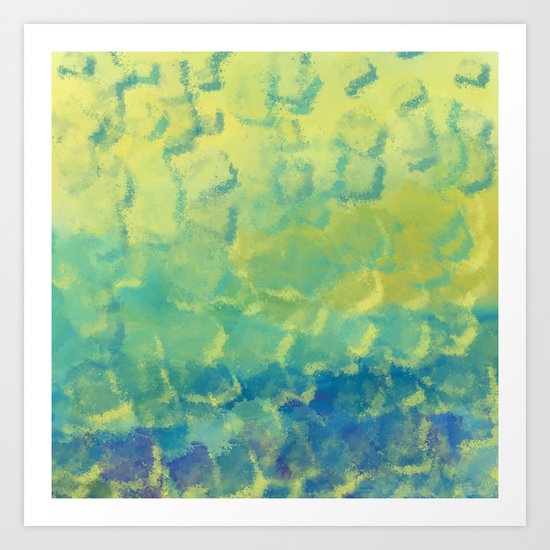 Watercolor Splash #1 #art #society6 Art Print