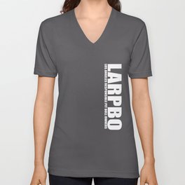 LARPBO Classic White V Neck T Shirt