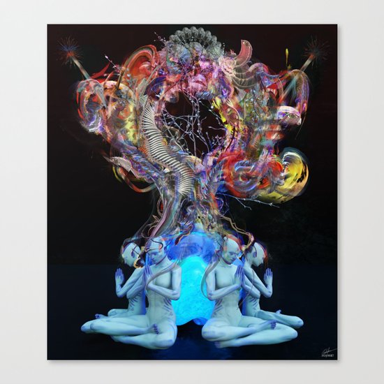 Synchromystics Canvas Print